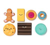 MOLTO - Set de Galletas Sensoriales para Bebés, Juguete de Estimulación Temprana con 7 Formas, Texturas y Colores, Desarrollo Táctil, Visual y Coordinación, +10 Meses