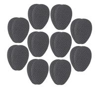 MOLUCKFU 10 pares Protectores Antideslizantes para Zapatos Tacones Altos Adhesivos Resistentes al Desgaste y Ruido Almohadillas Protectoras para Accesorios para Calzado Color Negro con