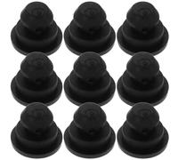 MOLUCKFU 10 Piezas Parachoques para Patas de Cocina Patas Inferiores Olla Arrocera Negro Goma Instalación Fácil para Olla Arrocera a Presión