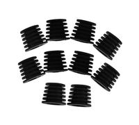 MOLUCKFU 10 piezas Tapones de Silicona para Botella de Vino Unidades Sellado Hermético Reutilizable para Preservación de Bebidas Compatibles con Botellas de Vino y Cóctel Diseño Pequeño y