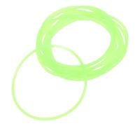 MOLUCKFU 10 Pulseras de Silicona Flexibles Que Brillan Oscuridad para Mujer, Banda Delgada y Elegante de 2.5mm, para Fiestas y Eventos Nocturnos