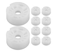 MOLUCKFU 10 Unidades Poleas para Regulador de Ventana Engranajes de Tambor y Ruedas Dentadas para Elevadores de Izquierdo y Derecho Repuestos Duraderos para Reparación de Ventanas de