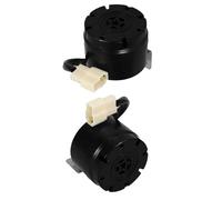 MOLUCKFU 2 Bocinas De Alarma De Repuesto para Camiones Montacargas Marcha Atrás Y Vehículos Bocina De Sonido Potente Color Negro