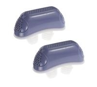 MOLUCKFU 2 Minimáquinas Antirronquidos Dispositivo De Respiración Para Dejar De Roncar Solución De Viaje Para Ronquidos Ayuda Nasal Para Ronquidos Herramienta Antirronquidos Abs Azul