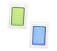 MOLUCKFU 2 piezas Bálsamo de Perfume Sólido con Aroma Mar para Ambientar Armarios y Baños Fragancia Duradera con Diseño de Gato Neutralizador de Olores Compacto y Práctico para Espacios