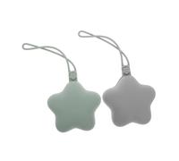 MOLUCKFU 2 piezas Caja Portátil de para Chupete de Unidades Estuche Antipolvo y Protector de Duradera para Recién Nacidos Almacenamiento Seguro y Práctico para Niñas