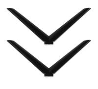 MOLUCKFU 2 Piezas Patas Base Soporte TV con Tornillos Reemplazo Single-Hole para Soporte Mesa para Smart TV con Acabado Resistente y Diseño Compacto para Espacios Reducidos