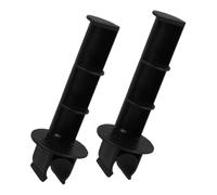 MOLUCKFU 2 Piezas Portarrollos Papel Higiénico para Silla de Ruedas Soporte Resistente para Baño Fácil Instalación para Personas Mayores y Pacientes