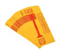 MOLUCKFU 20 Piezas de Papel Amarillo Portátil Símbolos Tradicionales Taoístas para Ceremonias Públicas y Altares de Templos en Festivales Chinos