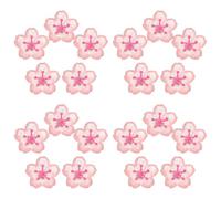 MOLUCKFU 20 Piezas Imán para Nevera Imanes Pegatinas De Decoración De Nevera Pegatinas De Refrigerador Pink Resina