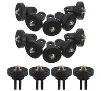 MOLUCKFU 25 Piezas Adaptador de Trípode para Cámara 1/4 Tornillo de Metal, 25 Unidades, Convertidores de Montura Compatibles para DSLR y Cámaras de Acción, Montaje Estable para Fotografía y