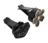 MOLUCKFU 2piezas Soporte De Clip Difusor De Para Ventilación De Coche Decoración Interior De Automóvil Clip De Aromaterapia Diseño Adorable Refrescantes Para Experiencia De Conducción