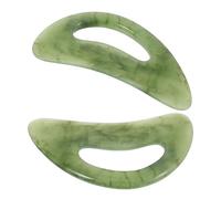 MOLUCKFU 2piezas Tablero de Gua Sha de Resina Tabla de Raspado Cuerpo Herramienta Gua Sha Manual para Aliviar Músculos y Masaje Facial Casa