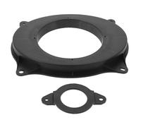 MOLUCKFU 4 Piezas Anillos de Montaje para Altavoces de Coche Compatibles con Vehículos de Espaciadores para Puerta Sellado de Audio Fácil Instalación y Reducción de Ruido