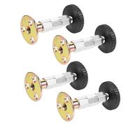 MOLUCKFU 4 Piezas Estabilizadores Antivibración Para Cabecero De Cama Soportes Ajustables Topes De Cama Para Separador De Pared Amortiguador De Ruido Parachoques Para Cabecero De Pared Usad