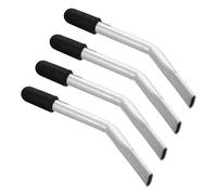 MOLUCKFU 4 Piezas Extensiones de Freno para Sillas de Ruedas Manijas de Hierro Curvadas Accesorio Manual para Freno Mejora Accesibilidad para Personas con Movilidad Limitada