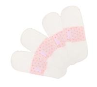 MOLUCKFU 4 piezas Toallitas Menstruales de Algodón Lavables para Mujer Suaves y Transpirables Almohadillas Reutilizables Impermeables para Posparto y Embarazo Protección Cómoda y Ecológica