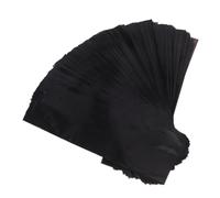 MOLUCKFU 400 Fundas De Plástico Translúcidas Para Bolígrafos Fundas Protectoras Para Bolígrafos De Bolsas Transparentes Para De Lápiz Bolsas Resellables De Pvc Negro