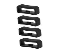 MOLUCKFU 4piezas Anillos De Silicona Reemplazo Para Correa De Reloj De Compatible Con Garmin Sujeta y Ajusta Banda De Reloj y Seguro