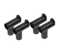 MOLUCKFU 4piezas Conector De Rincón para Perchas De Ropa Accesorios para Estructuras De Secado Conexiones De Estilo Moderno Instalación Sin Herramientas para Armarios y Ropas