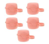 MOLUCKFU 5piezas Portachupetes De Estuches De Almacenamiento Para Chupetes Caja Organizador De Chupetes Portátil Para Bebés y