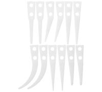 MOLUCKFU 6 Pares Puntas de Pinzas Cerámicas Resistentes al Calor Cabezas No Conductoras Antiestáticas para Soldadura Puntas Rectas y Curvadas para Reparación Electrónica y Proyectos DIY