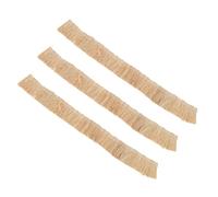 MOLUCKFU 6 Piezas de Rollo de Paja Artificial para Techos de Casas de Muñecas Mini Techo de Bricolaje de 4X30 CM Paja para Manualidades y Decoración de Dioramas Rústicos
