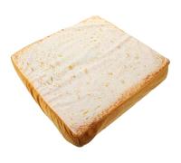 MOLUCKFU Almohada Decorativa Forma de Pan Tostado Cojín Desmontable y Lavable para Gatos y Perros Pequeños Colchón Mullido y Cálido para Sofá Cama o Coche