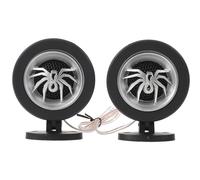 MOLUCKFU Altavoces Tweeter Piezoeléctricos para Coche 1,5 con Patrón de Araña, Ajuste 45°, Protección de Panal, Par de Altavoces de Audio para Automóvil de Alta Fidelidad y Gran Potencia