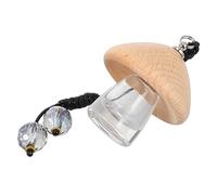 MOLUCKFU Botella De Aromaterapia Vacía Con Tapa Ambientador Colgante Para Espejo y Decoración De Automóvil y Hogar
