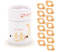 MOLUCKFU Caja de Moxibustión Multifuncional Portátil con Parches Adhesivos Quemador Metálico Compacto para Terapia Térmica Alivio del Frío y Uso Familiar Viajes