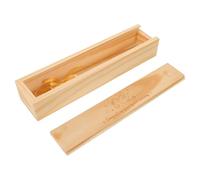 MOLUCKFU Caja de Recuerdo para Prueba de Embarazo en Madera, Tamaño Pequeño, Obsequio Sentimental para Anuncio de Embarazo, Conservación Duradera, Adecuado para Papá y Abuelos