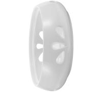 MOLUCKFU Calentador de Tetera de Porcelana Blanco Base Cerámica para Velas Soporte Calentador para Tazas y Ollas Pequeñas Estufa Portátil para Mantener Té y Café Caliente