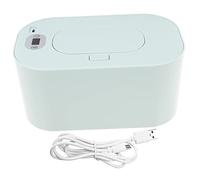 MOLUCKFU Calentador en Color Verde para Bebés de Toallitas Húmedas Portátil Control de Temperatura Ajustable Caja Resistente de Abs y Pp para Uso en Coche y Hogar
