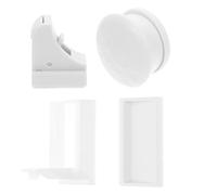 MOLUCKFU Cerradura Magnética para Armarios y Cajones sin Taladro 1 Unidad Llave Seguridad Infantil a Prueba de Cierre Seguro para Cocina Baño y Dormitorio Protección Fiable de ABS