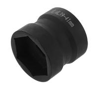 MOLUCKFU Dado de Impacto Doble Cabeza 39-41 MM Negro Juego de Llaves de Vaso para Motocicleta Manguito Resistente para Llave Eléctrica Herramienta Multifunción para Reparación