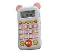 MOLUCKFU de Cálculo Aritmético para Niños de 4 a 8 Juguete de Aprendizaje Material Seguro sin Pilas para Juegos de Matemáticas Casa