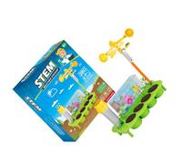 MOLUCKFU Estación Meteorológica Ecológica para Monitorización de Lluvia y Cultivo Juguete Educativo para Desarrollo Intelectual y Aprendizaje Ambiental