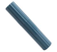 MOLUCKFU Estuche Portátil para Cepillo de Dientes y Pasta Dental de Polipropileno Azul Cierre Hermético y Ventilación Vaso de Baño de Viaje Compacto para Uso Diario y Camping