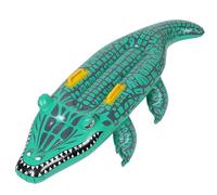 MOLUCKFU Flotador Inflable Cocodrilo para Piscina Diseño Fácil Transporte Válvula Rápida Inflado y Desinflado para Acuáticos y Entrenamiento Natación Adultos