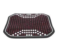 MOLUCKFU Funda de Asiento de Coche y Cuentas de Madera, Cojín Antideslizante para Experiencia Masaje Ventilación Color Aleatorio Larga Conducción para Viajes Cómodos