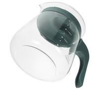 MOLUCKFU Jarra de Agua de Vidrio Resistente al Calor 1700Ml Tetera Grande para Té y Zumo Jarra Hogar Diseño Fácil de Limpiar Capacidad Alta para Infusiones y Bebidas Frías