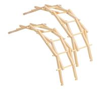 MOLUCKFU Juego de 2 Modelos de Puente de Arco de Madera Hecho a Mano Juguete Educativo para Armar Proyecto Científico Interactivo para Adecuado para Experimentos y Aprendizaje