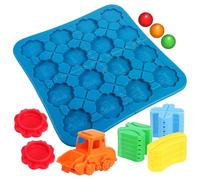 MOLUCKFU Juguete de Construcción Infantil Stem, Pista Lógica de Plástico 1 a 3 Años, Rompecabezas de Laberinto Educativo, Juego de Mesa para Desarrollo Espacial y Pensamiento Crítico