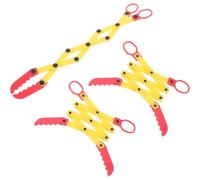 MOLUCKFU Kit de 3 Piezas de Mano Robótica Mecánica para Brazo Robótico Plegable Pinza Juguete Stem Educativo para Experimentos Científicos y Proyectos Escolares Color Color Aleatorio