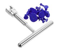 MOLUCKFU Kit de Reparación de Abolladuras para Coche con Incluye Extractor y Lengüetas Adhesivas para Reparación de Pintura Herramienta Versátil para Extracción de Golpes y Pinchos