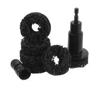 MOLUCKFU Kit Profesional de Limpieza y Mantenimiento de Cubo de Rueda para Automóvil con Disco de Lijado y Herramienta de Desoxidación Compatible con Discos de Freno y Pernos para