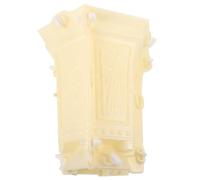 MOLUCKFU Molde de Plástico Hexagonal Material Plástico Beige para Macetas, Molde Artesanal Diseño Resistente para Maceteros de Bricolaje para Manualidades y Plantas