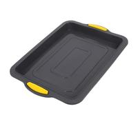 MOLUCKFU Molde de Silicona para Pan Rectangular Antiadherente Flexible y Apto para Horno Tamaño Mediano Color Gris y Amarillo Adecuado para Hornear Brownies Pasteles y Pan Casero
