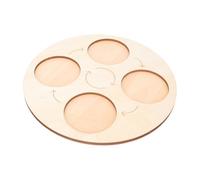 MOLUCKFU Panel de Ciclo de Vida Animal Educativo para Niños, Bandeja Didáctica de Crecimiento en 4 Etapas, Modelo Cognitivo Infantil para Aprendizaje Temprano y Juegos Científicos